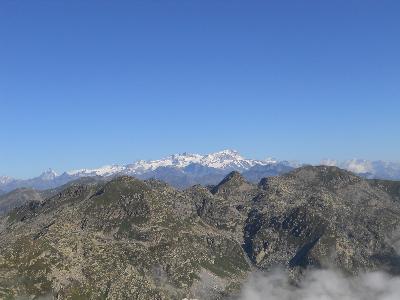 vista del monte rosa e del cervino